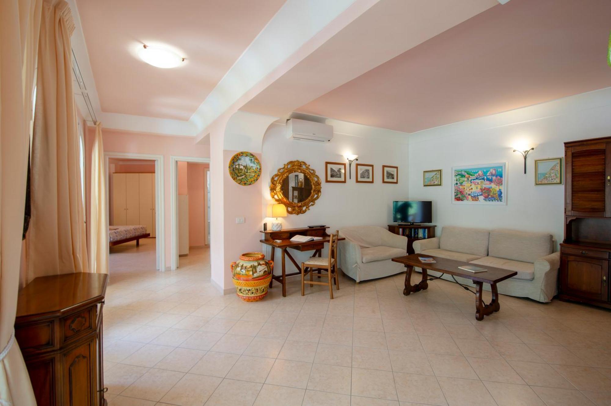 Appartamento Casa Le Terrazze Positano Esterno foto