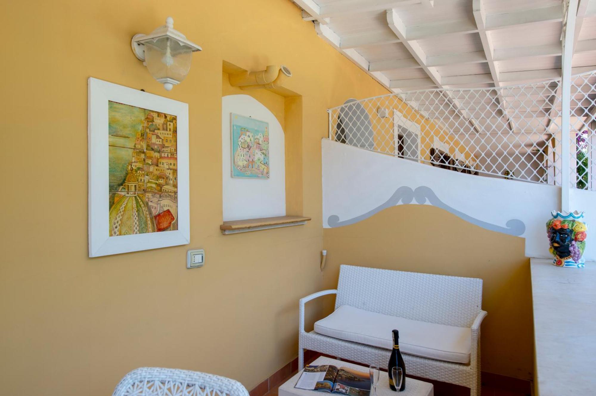Appartamento Casa Le Terrazze Positano Esterno foto