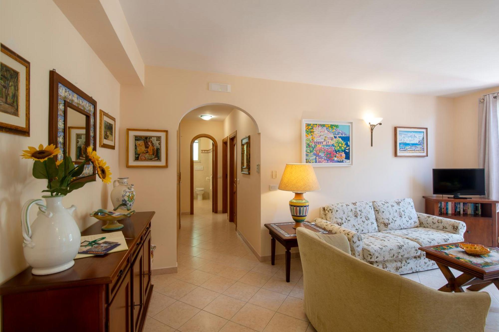 Appartamento Casa Le Terrazze Positano Esterno foto