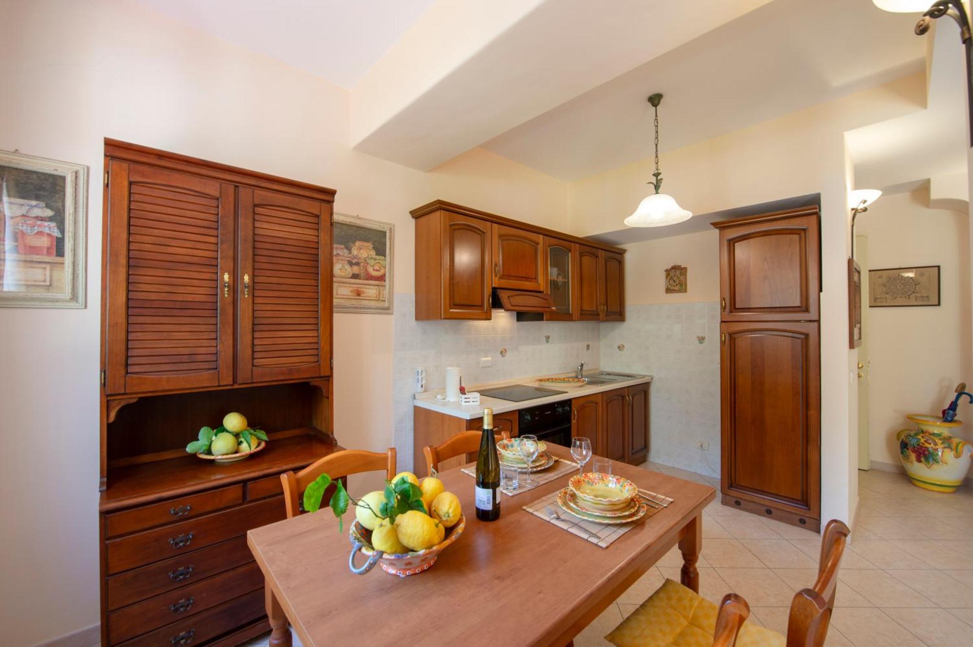 Appartamento Casa Le Terrazze Positano Esterno foto
