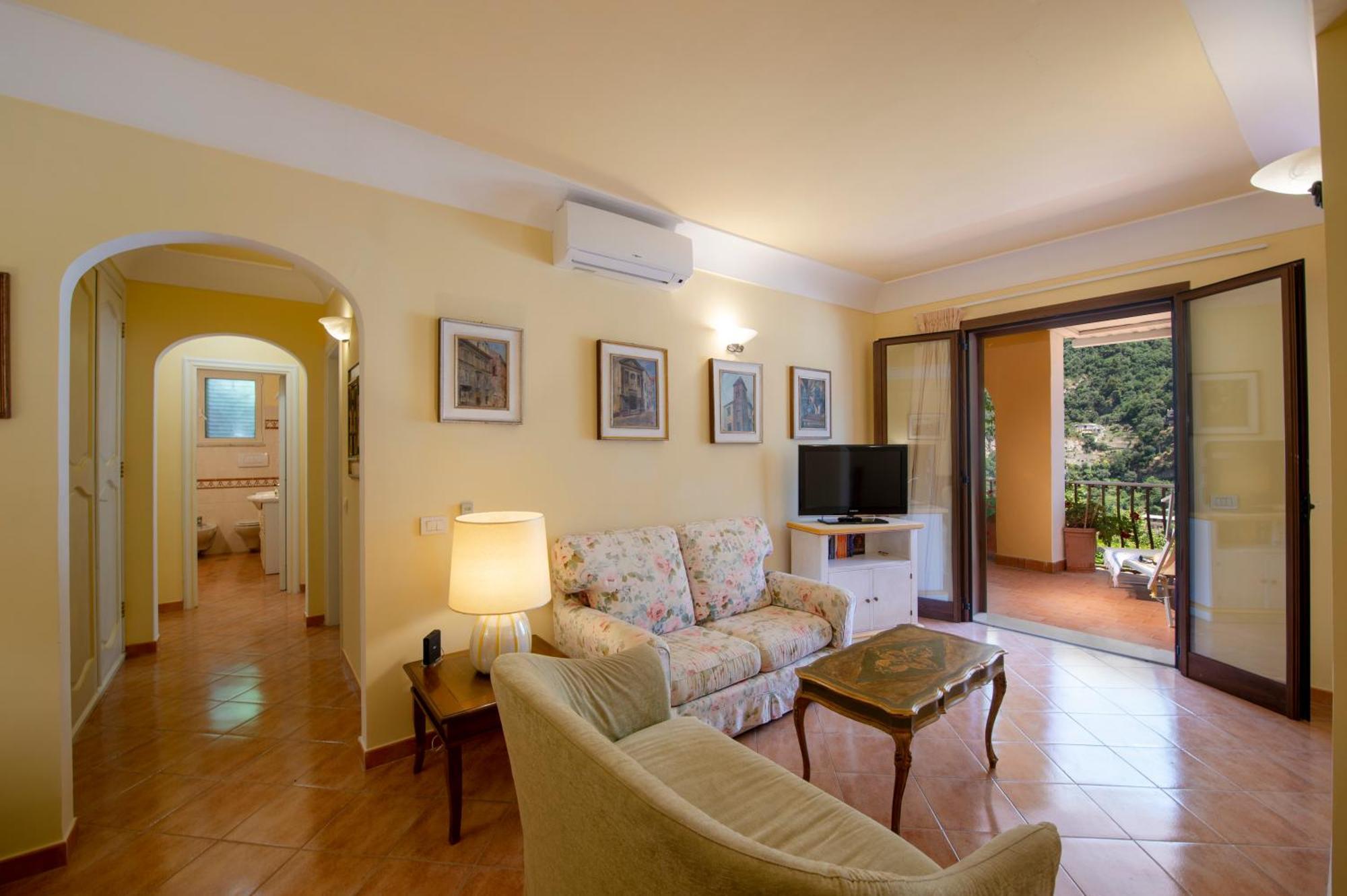 Appartamento Casa Le Terrazze Positano Esterno foto