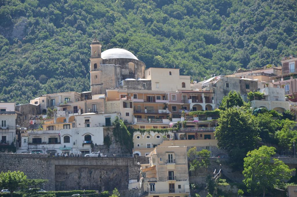 Appartamento Casa Le Terrazze Positano Esterno foto