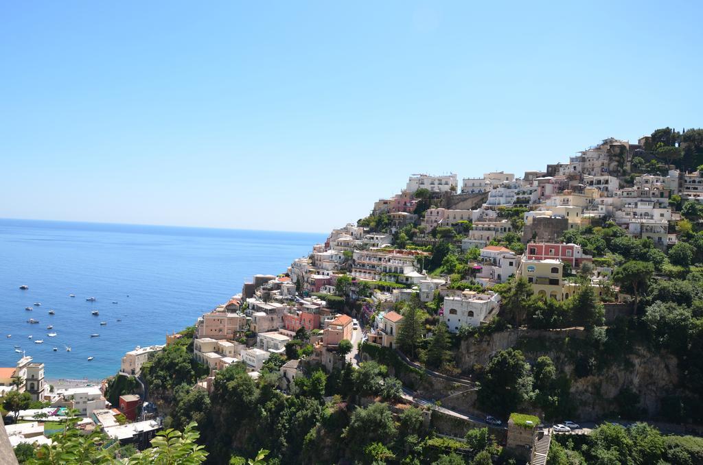 Appartamento Casa Le Terrazze Positano Esterno foto