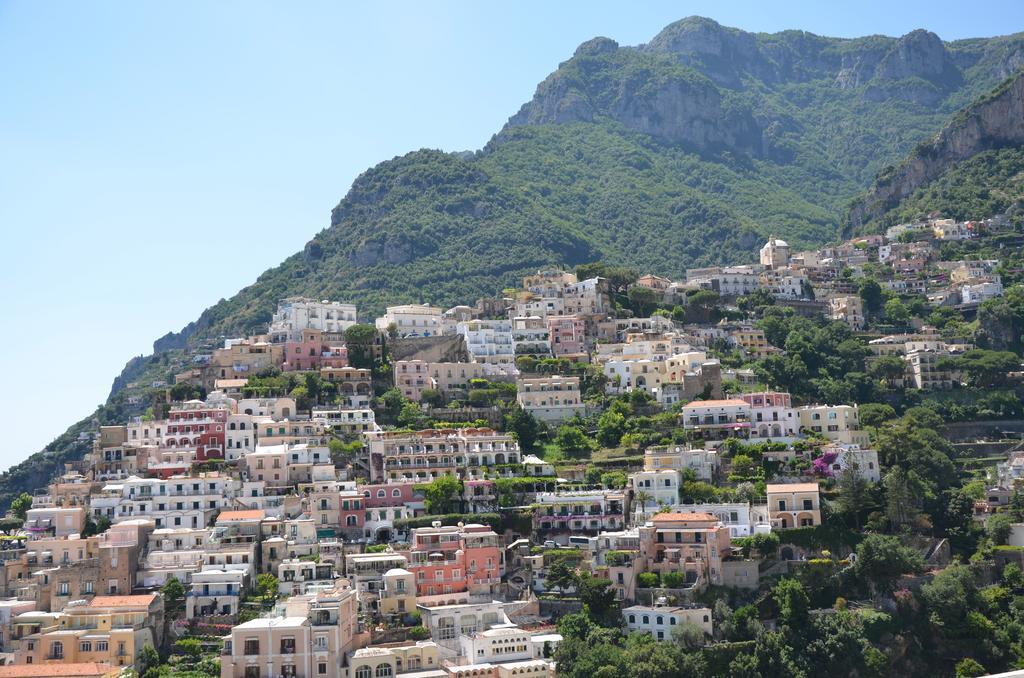 Appartamento Casa Le Terrazze Positano Esterno foto